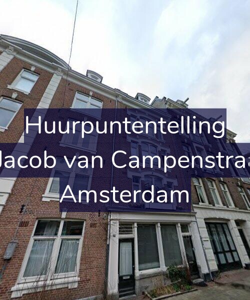 Foto gevel Huurpuntentelling voor Eerste Jacob van Campenstraat 21-2, Amsterdam