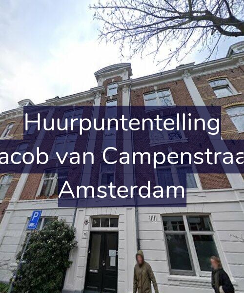 Foto gevel Huurpuntentelling voor Eerste Jacob van Campenstraat 11-2L, Amsterdam