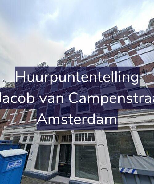 Foto gevel Huurpuntentelling voor Eerste Jacob van Campenstraat 62-2, Amsterdam