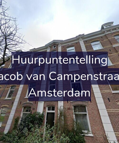 Foto gevel Huurpuntentelling voor Eerste Jacob van Campenstraat 15-HL, Amsterdam