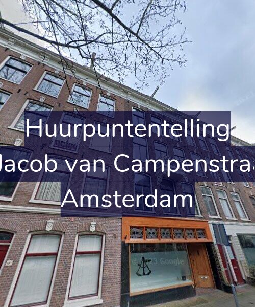 Foto gevel Huurpuntentelling voor Eerste Jacob van Campenstraat 46-2, Amsterdam