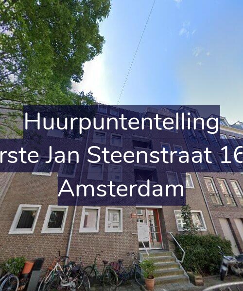 Foto gevel Huurpuntentelling voor Eerste Jan Steenstraat 16-E, Amsterdam