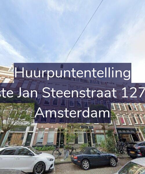 Foto gevel Huurpuntentelling voor Eerste Jan Steenstraat 127-4A, Amsterdam