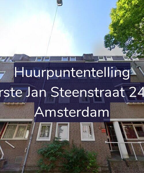 Foto gevel Huurpuntentelling voor Eerste Jan Steenstraat 24-C, Amsterdam