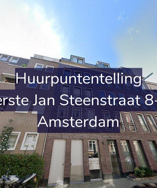 Foto gevel Huurpuntentelling voor Eerste Jan Steenstraat 8-D, Amsterdam