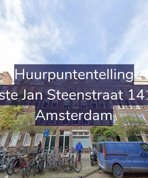 Foto gevel Huurpuntentelling voor Eerste Jan Steenstraat 141-H, Amsterdam