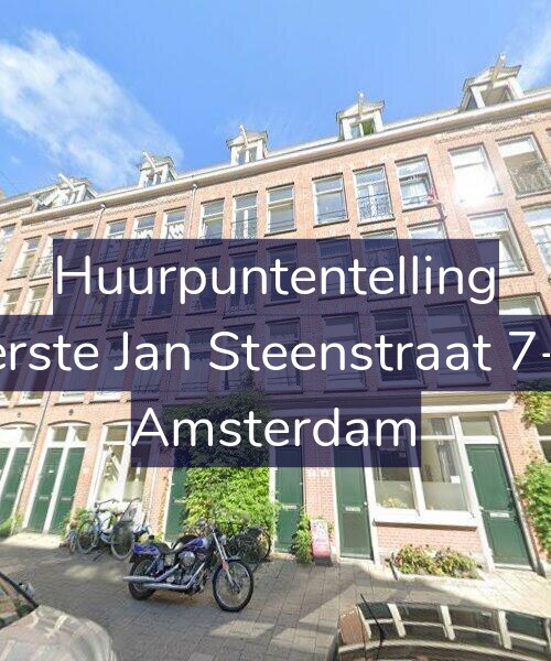 Foto gevel Huurpuntentelling voor Eerste Jan Steenstraat 7-H, Amsterdam