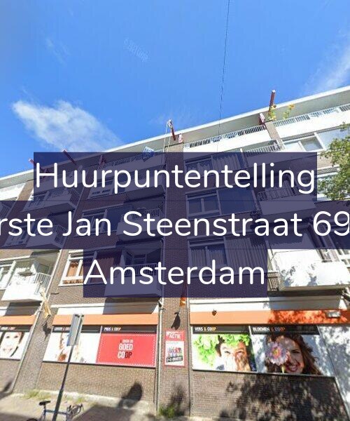 Foto gevel Huurpuntentelling voor Eerste Jan Steenstraat 69-A, Amsterdam