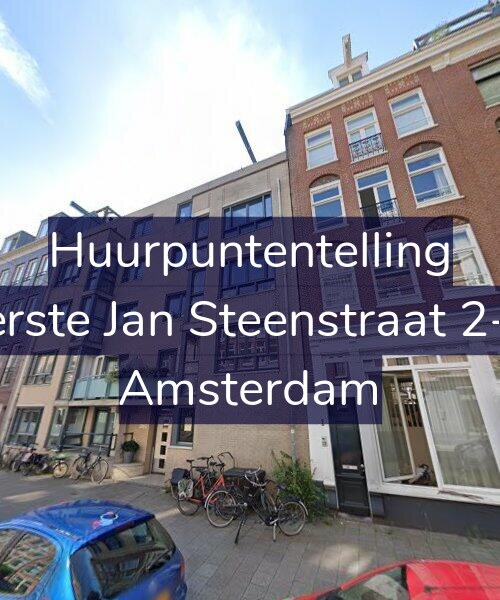Foto gevel Huurpuntentelling voor Eerste Jan Steenstraat 2-H, Amsterdam