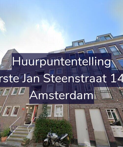 Foto gevel Huurpuntentelling voor Eerste Jan Steenstraat 14-C, Amsterdam
