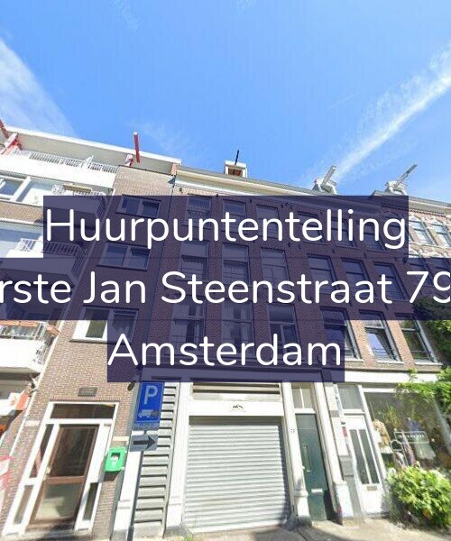 Foto gevel Huurpuntentelling voor Eerste Jan Steenstraat 79-1, Amsterdam