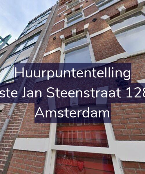 Foto gevel Huurpuntentelling voor Eerste Jan Steenstraat 128-A, Amsterdam