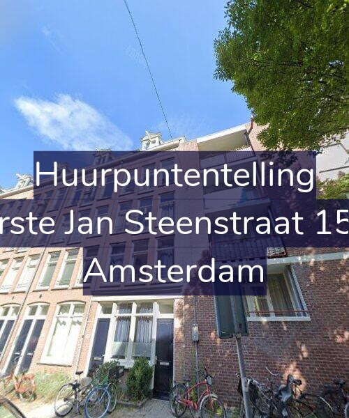 Foto gevel Huurpuntentelling voor Eerste Jan Steenstraat 15-2, Amsterdam