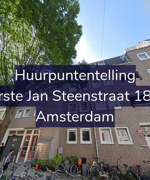Foto gevel Huurpuntentelling voor Eerste Jan Steenstraat 18-A, Amsterdam