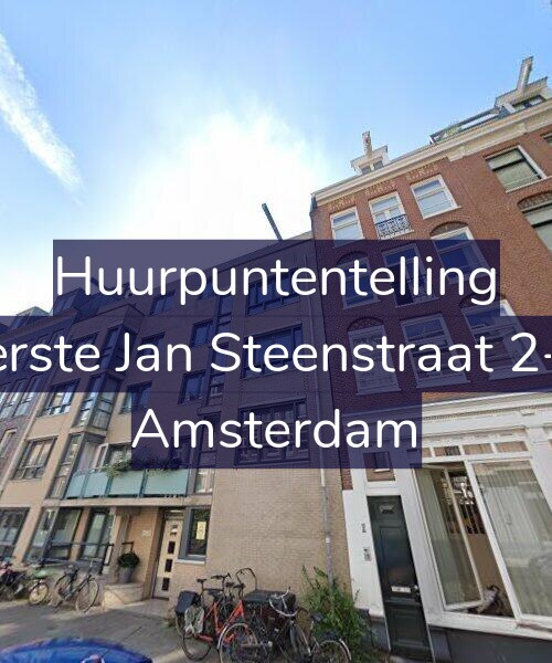 Foto gevel Huurpuntentelling voor Eerste Jan Steenstraat 2-G, Amsterdam