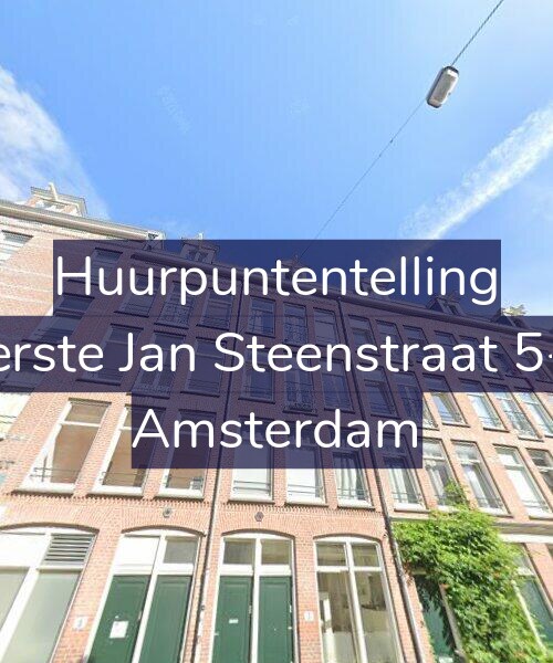 Foto gevel Huurpuntentelling voor Eerste Jan Steenstraat 5-2, Amsterdam