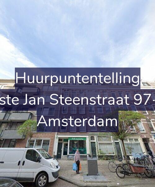 Foto gevel Huurpuntentelling voor Eerste Jan Steenstraat 97-3A, Amsterdam