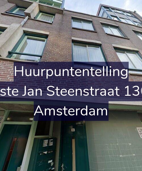 Foto gevel Huurpuntentelling voor Eerste Jan Steenstraat 130-E, Amsterdam