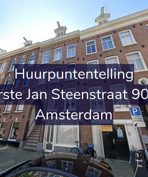 Foto gevel Huurpuntentelling voor Eerste Jan Steenstraat 90-H, Amsterdam