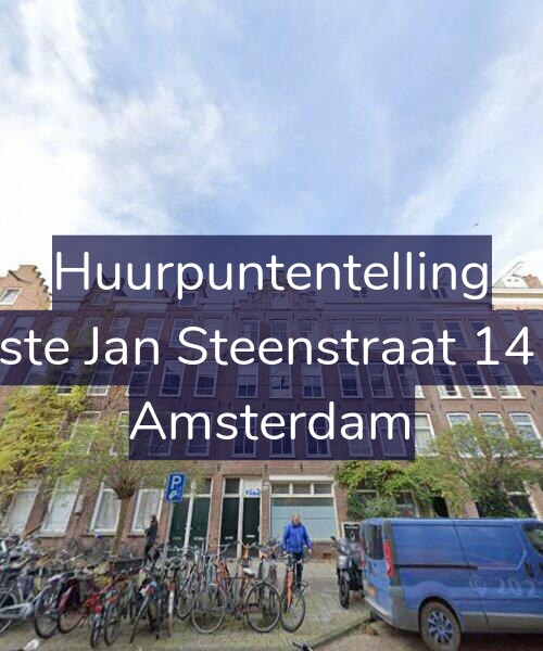 Foto gevel Huurpuntentelling voor Eerste Jan Steenstraat 141-2, Amsterdam
