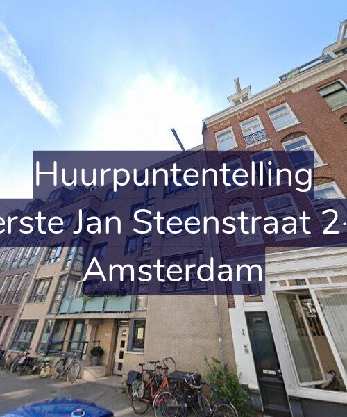 Foto gevel Huurpuntentelling voor Eerste Jan Steenstraat 2-B, Amsterdam