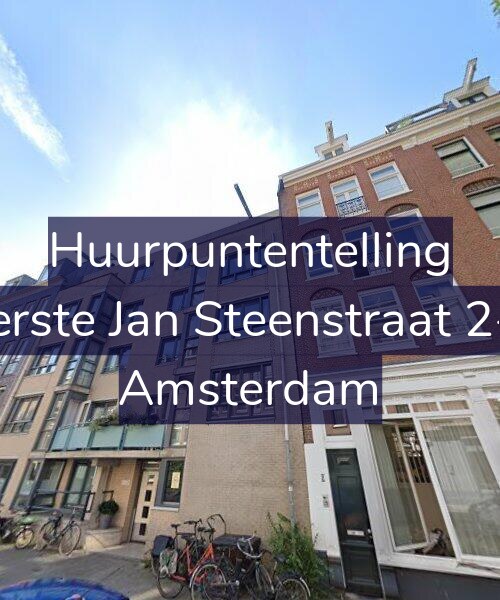 Foto gevel Huurpuntentelling voor Eerste Jan Steenstraat 2-E, Amsterdam