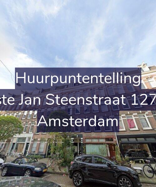 Foto gevel Huurpuntentelling voor Eerste Jan Steenstraat 127-4B, Amsterdam