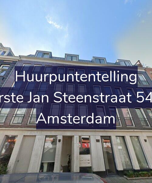 Foto gevel Huurpuntentelling voor Eerste Jan Steenstraat 54-C, Amsterdam