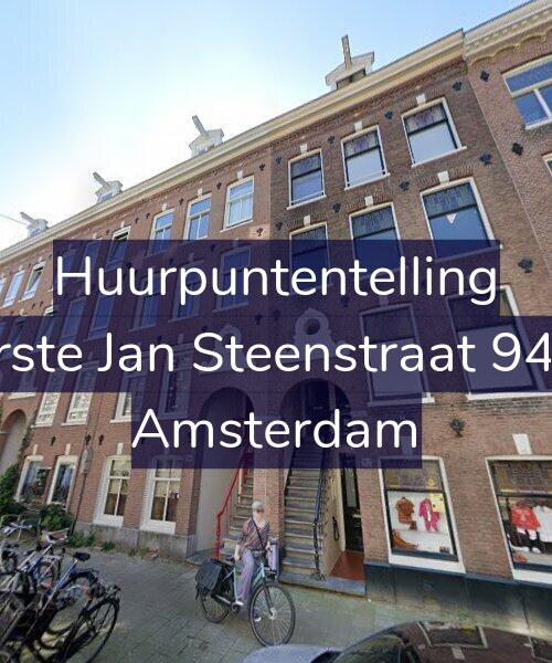 Foto gevel Huurpuntentelling voor Eerste Jan Steenstraat 94-H, Amsterdam