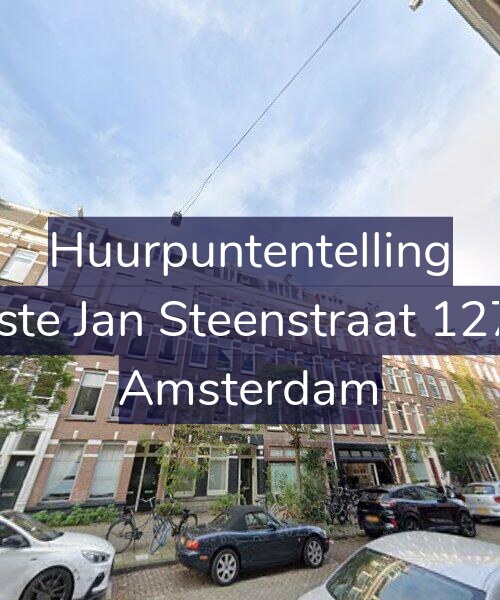 Foto gevel Huurpuntentelling voor Eerste Jan Steenstraat 127-H, Amsterdam