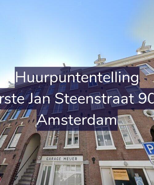 Foto gevel Huurpuntentelling voor Eerste Jan Steenstraat 90-2, Amsterdam