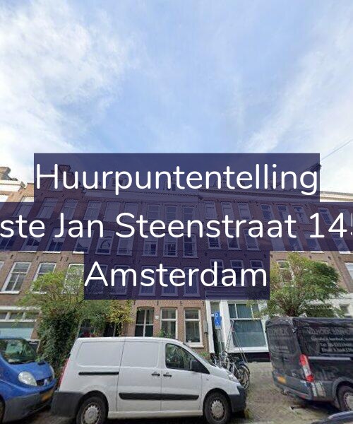 Foto gevel Huurpuntentelling voor Eerste Jan Steenstraat 145-1, Amsterdam