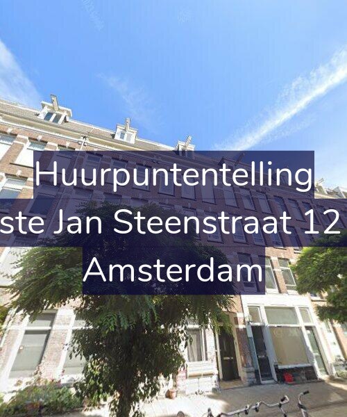 Foto gevel Huurpuntentelling voor Eerste Jan Steenstraat 121-2, Amsterdam