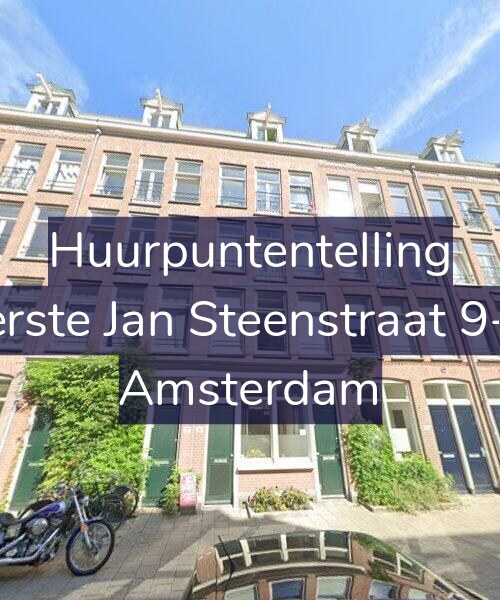 Foto gevel Huurpuntentelling voor Eerste Jan Steenstraat 9-H, Amsterdam