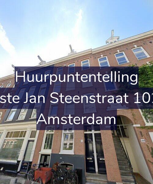 Foto gevel Huurpuntentelling voor Eerste Jan Steenstraat 102-3, Amsterdam