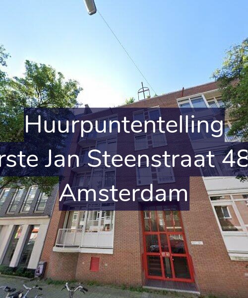 Foto gevel Huurpuntentelling voor Eerste Jan Steenstraat 48-C, Amsterdam