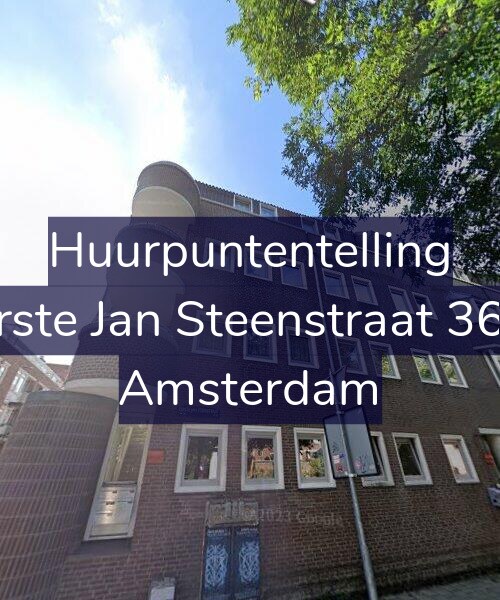 Foto gevel Huurpuntentelling voor Eerste Jan Steenstraat 36-B, Amsterdam