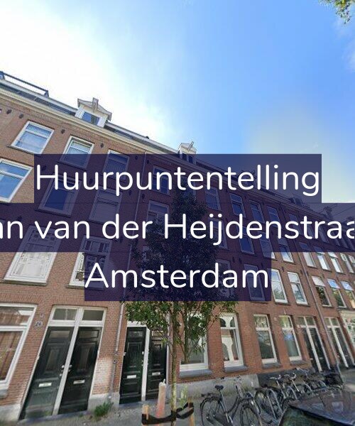 Foto gevel Huurpuntentelling voor Eerste Jan van der Heijdenstraat 24-2V, Amsterdam