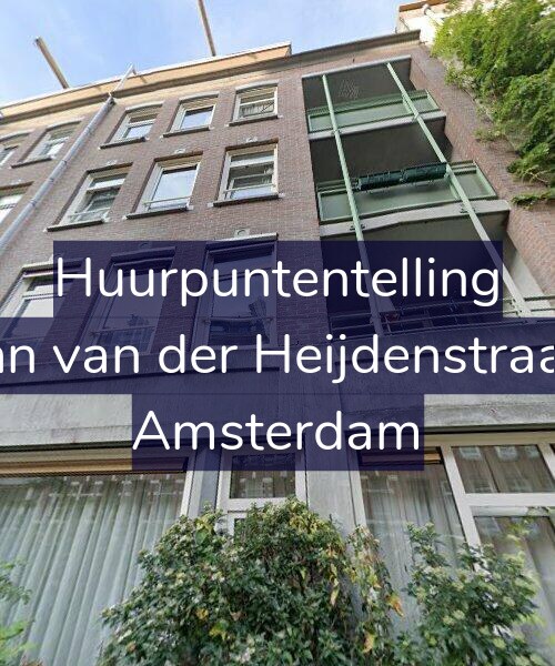 Foto gevel Huurpuntentelling voor Eerste Jan van der Heijdenstraat 149-D, Amsterdam