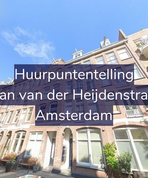 Foto gevel Huurpuntentelling voor Eerste Jan van der Heijdenstraat 53-B, Amsterdam