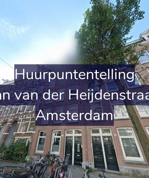 Foto gevel Huurpuntentelling voor Eerste Jan van der Heijdenstraat 30-2V, Amsterdam