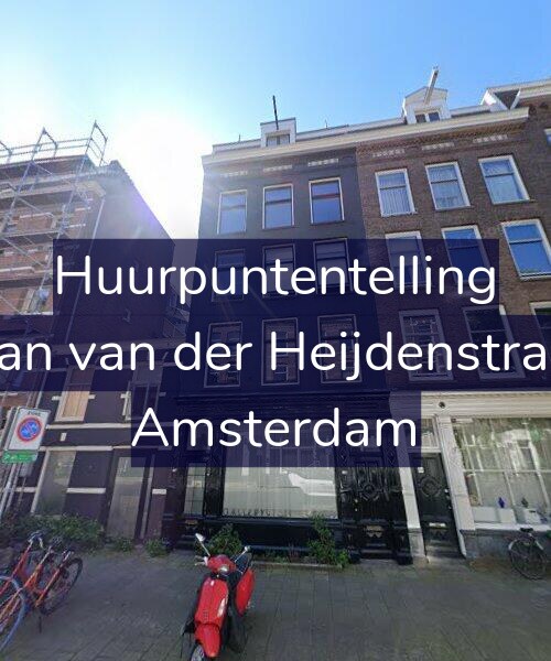Foto gevel Huurpuntentelling voor Eerste Jan van der Heijdenstraat 86-H, Amsterdam