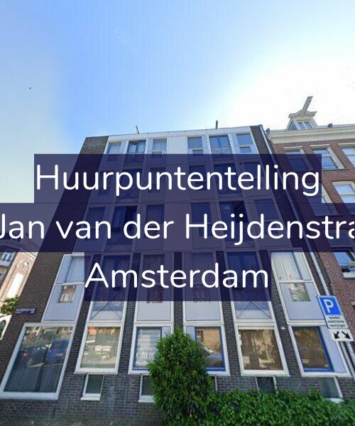 Foto gevel Huurpuntentelling voor Eerste Jan van der Heijdenstraat 4-A, Amsterdam
