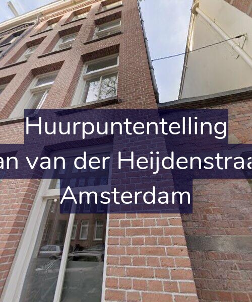 Foto gevel Huurpuntentelling voor Eerste Jan van der Heijdenstraat 159-4, Amsterdam
