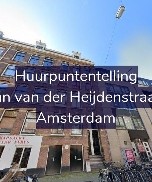 Foto gevel Huurpuntentelling voor Eerste Jan van der Heijdenstraat 62-3V, Amsterdam