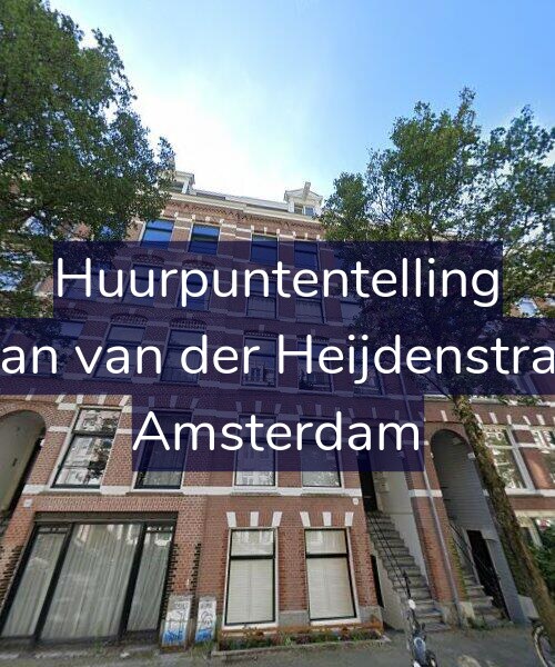 Foto gevel Huurpuntentelling voor Eerste Jan van der Heijdenstraat 34-F, Amsterdam