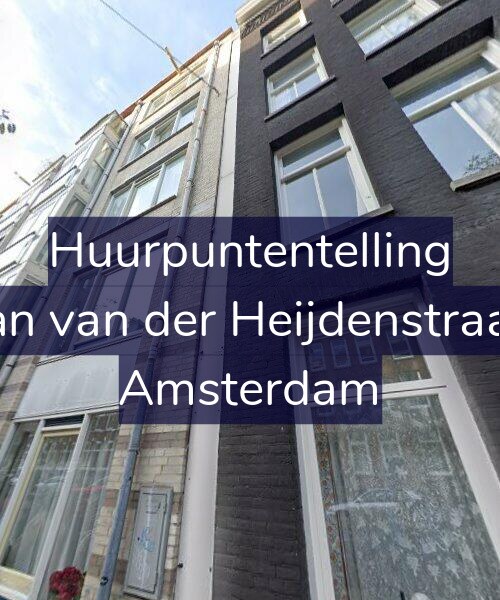 Foto gevel Huurpuntentelling voor Eerste Jan van der Heijdenstraat 153-C, Amsterdam