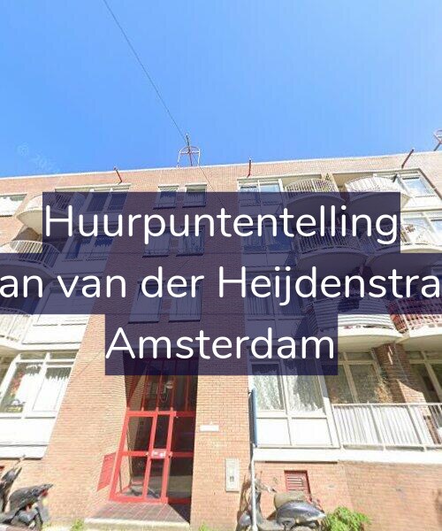 Foto gevel Huurpuntentelling voor Eerste Jan van der Heijdenstraat 93-C, Amsterdam