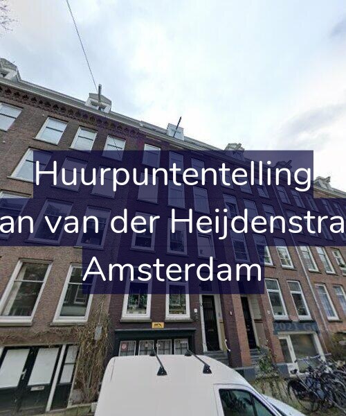 Foto gevel Huurpuntentelling voor Eerste Jan van der Heijdenstraat 78-B, Amsterdam