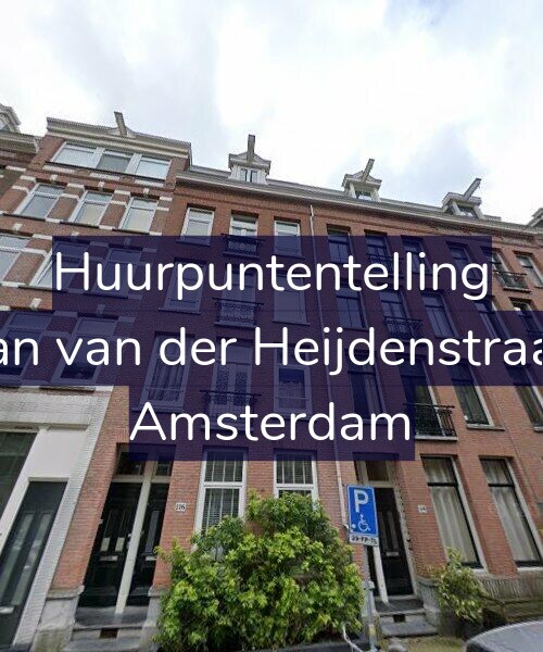 Foto gevel Huurpuntentelling voor Eerste Jan van der Heijdenstraat 116-3, Amsterdam